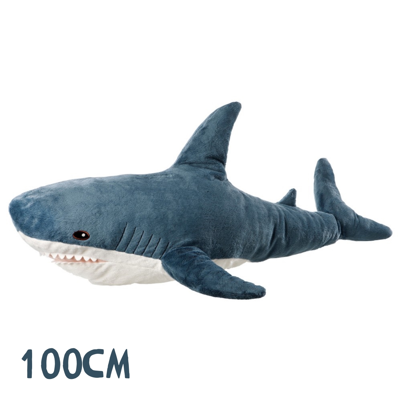 Мягкая игрушка Акула (100см) Shark100blue – купить по цене 1 450 ₽ в  интернет-магазине ohmygeek.ru