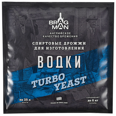 Спиртовые дрожжи Bragman Vodka Turbo 66 г