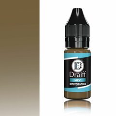 Draiff Mix "Золотой блонд" Пигмент для перманентного макияжа бровей, 15 мл