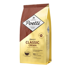 Кофе Poetti Daily Classic Crema в зернах, 250г