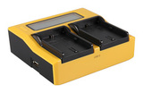 Зарядное устройство Patona Dual LCD USB для 2х аккумуляторов LP-E6