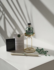 Аромадиффузор с натуральным камнем "Зеленый авантюрин" и ароматом "Кедр & Инжир"