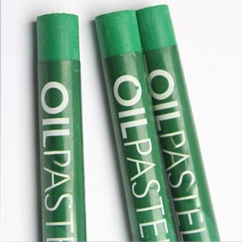 Пастель художественная масляная MUNGYO Oil Pastels Зеленый насышенный №548 (3шт)