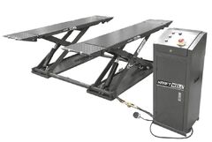 Подъёмник ножничный KraftWell KRW3TN короткий шиномонтажный г/п 3000 кг