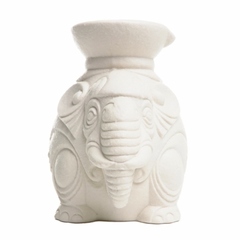 Турка фарфоровая «Слон большой белый» 400 мл