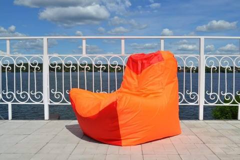 Кресло-мешок «Классическое» Оранжево-красный