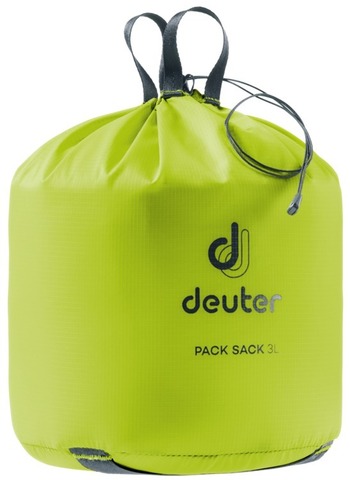 Картинка мешок для вещей Deuter Pack Sack 3 citrus - 1