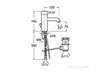 LANTA Смеситель для раковины с донным клапаном (coldstart) Roca 5A3011C00