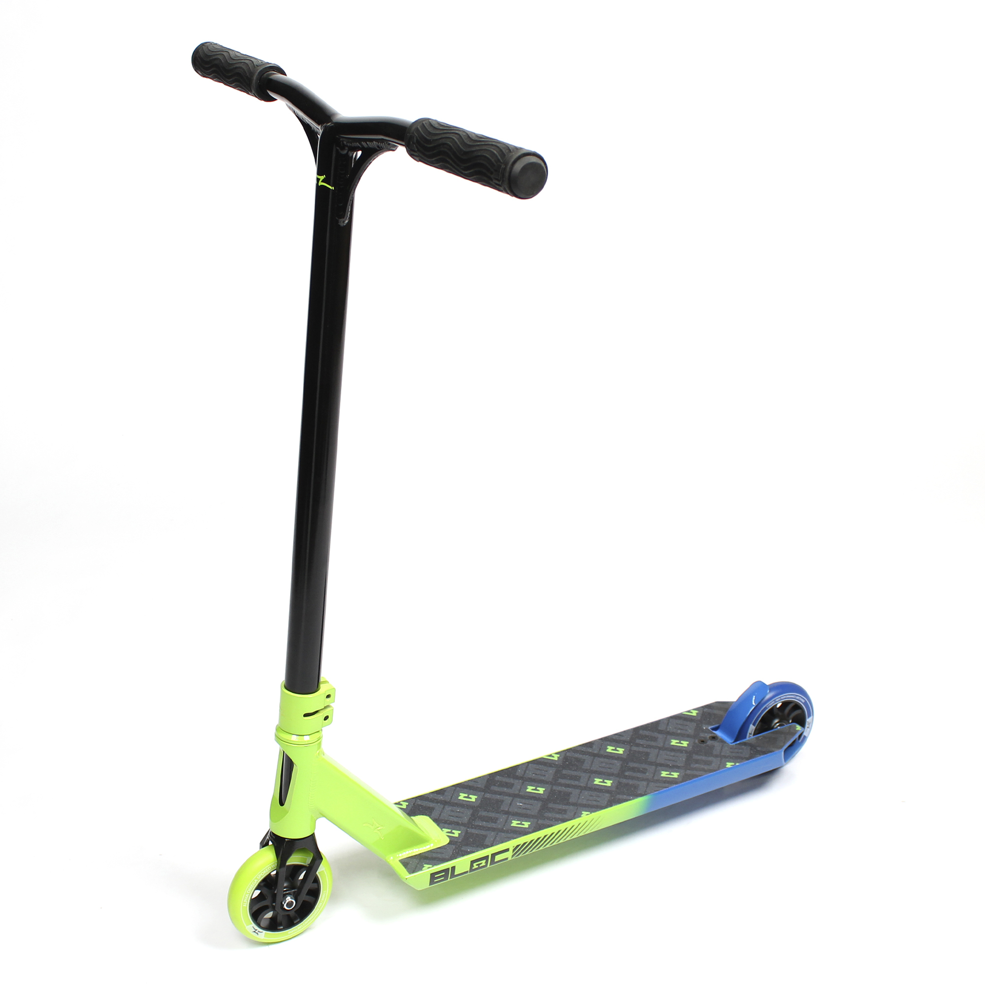 Трюковой самокат AO Block Green/Blue