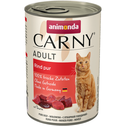 Animonda Carny Adult консервы с отборной говядиной для взрослых кошек 400г