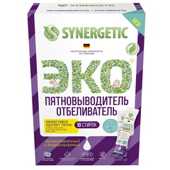 Отбеливатель пятновыводитель Synergetic ЭКО 10 стиков