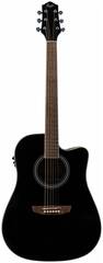 Гитара электроакустическая шестиструнная FLIGHT AD-200 CEQ BK
