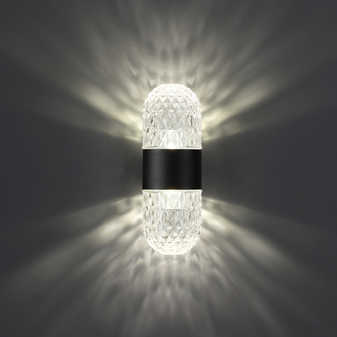 Уличный настенный светодиодный светильник 359296 STREET NT24 000 черный IP65 LED 14W 4000K 175-265V ESTIMA