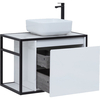 Aquanet 261649 Тумба Nova Lite LOFT 75 R цв. бел. глянец (261649)