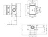 Gessi 38455#031 Gessi Emporio Via manzoni Встраиваемая часть для однорычажного смесителя, цвет: Chrome