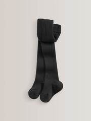 Колготки хлопковые для девочки Next 258-054, Черный