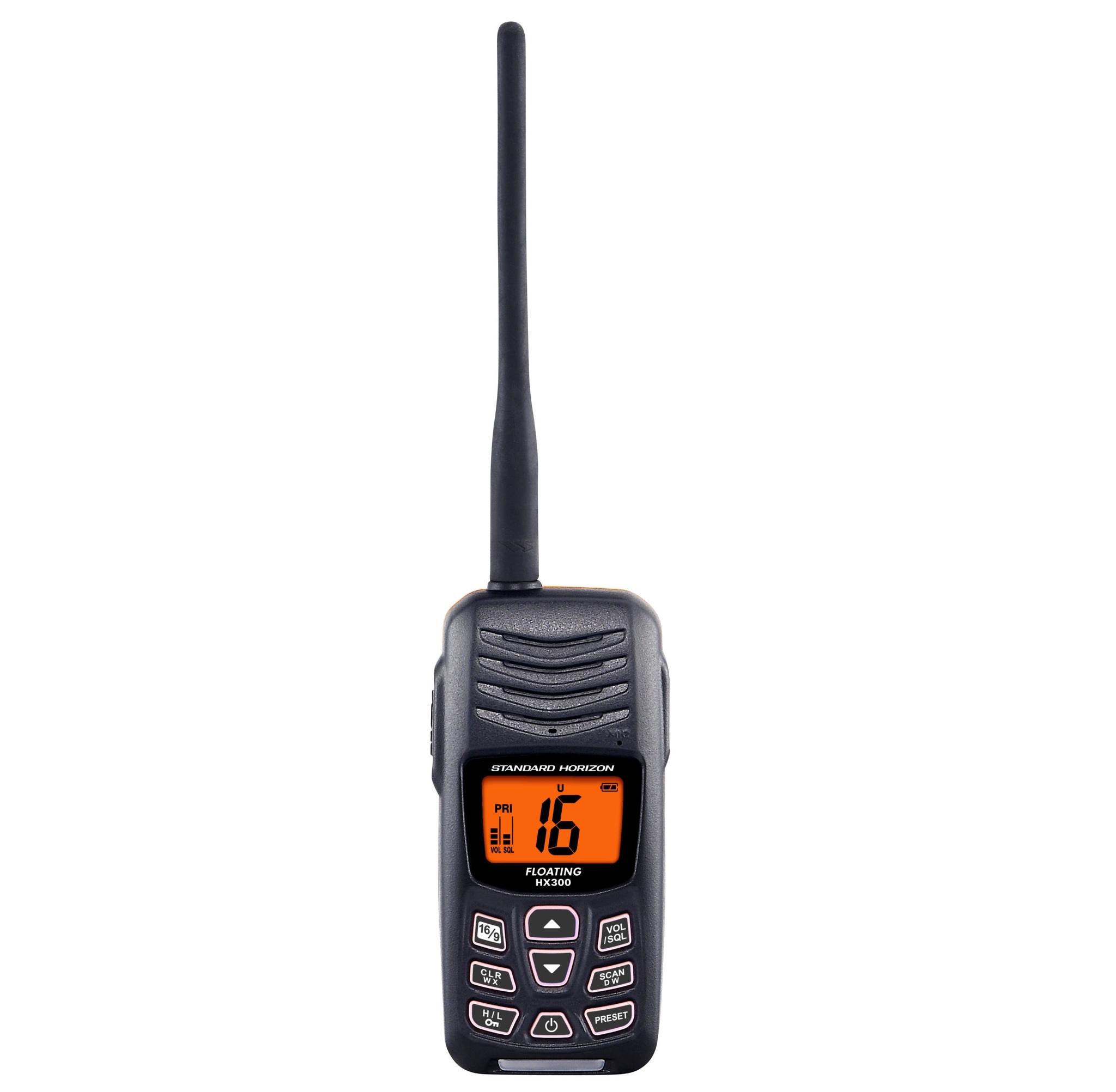 Floating VHF HX300E walkie-talkie Standard Horizon