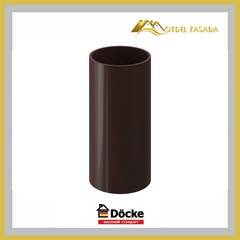 Труба водосточная Docke STANDARD Шоколад 3м.