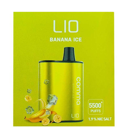 IJOY Lio Comma Banana Ice 5500 затяжек