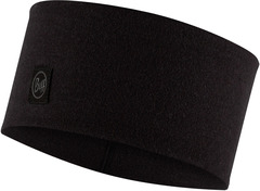 Шерстяная повязка на голову Buff Headband Midweight Wool Solid Black