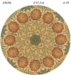 Эскиз для росписи, Круг диаметр-47,5см, SMAR-st-39