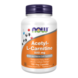 Ацетил-L-карнитин, Acetyl-L-Carnitine 500 mg, Now Foods, 100 капсул 1