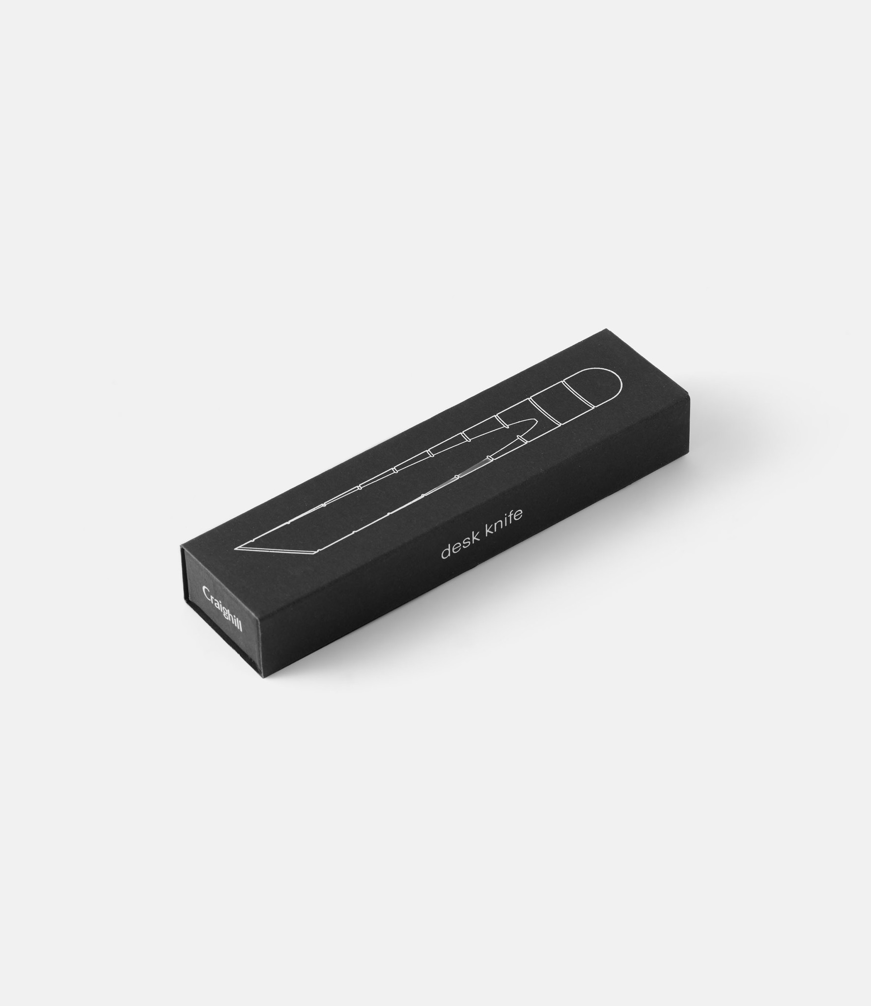 Craighill Desk Knife Vapor Black — настольный нож