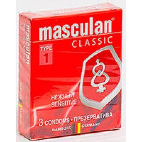 Презерватив Masculan Sensitive Plus № 3 (Нежные)