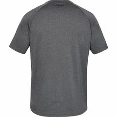 Теннисная футболка Under Armour Tech SS Tee 2.0 - carbon heather/black