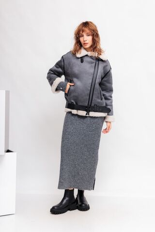 Liu Jo Эко-дубленка с винтажным эффектом