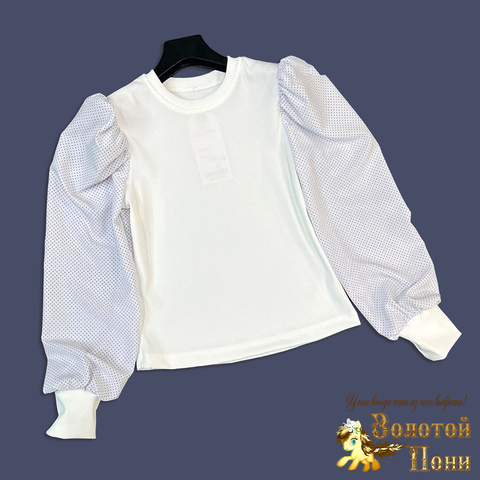Блуза трикотаж д (6-10) 250530-QR9076