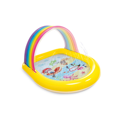 Детский надувной бассейн Rainbow Arch,  Intex57156NP, 147 x 130 х 86 см,
