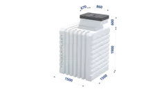 Погреб Т 1500 Тингард(150x150x240см;430кг;) - арт.555899