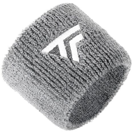 Теннисные напульсники Tecnifibre Wristbands 2P - silver