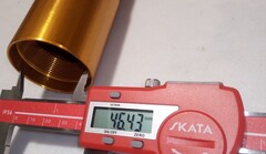 Внешний стакан пера вилки для Kawasaki ZX-6R Ninja 05-06 gold