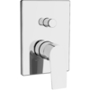 Aquanet 257159 STATIC 2.03 Встр. Смеситель c верх. и ручным душем (257159)