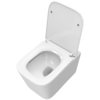 BelBagno BB5171CH-TOR/SC DUE-TOR Унитаз подвесной, безободковый, с системой смыва "Торнадо", с сиденьем soft close, BB5171CH-TOR/SC