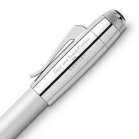 Ручка перьевая Graf von Faber-Castell Bentley White Satin, F (141801)