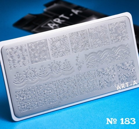 Пластина для стемпинга Art-A 183