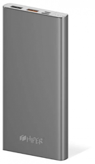 Power Bank Hiper 10000 mAh MPX10000 Space Gray