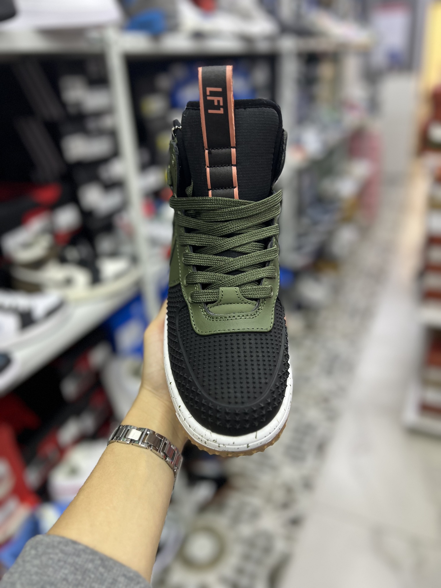 Lf1 duckboot white best sale