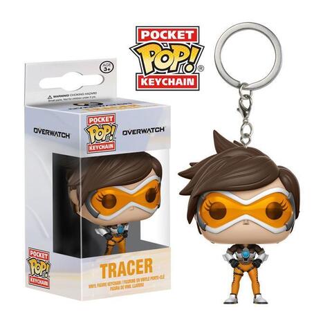 Брелок Funko POP! Overwatch: Tracer