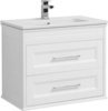 Aquanet 212668 Тумба с раковиной Aquanet Бостон М 80 белый (212668)