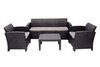 Комплект мебели B:Rattan Arizona Set Max (на 5 персон), антрацит