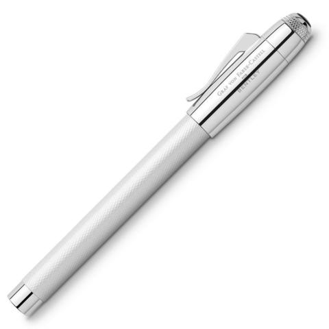 Ручка перьевая Graf von Faber-Castell Bentley White Satin, F (141801)