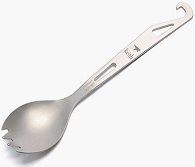 Ловилка титановая Keith Ti5311 Ultralight Fork/Spoon Titan - купить по  выгодной цене | Актив Спорт