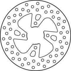 Диск тормозной передний AN-250/650