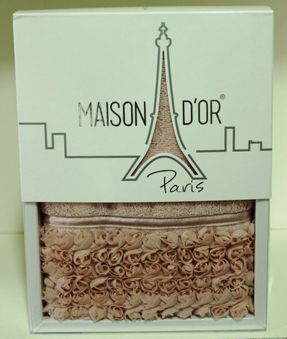 Полотенце махровое в коробке ROSA  50х100 Maison Dor(Турция).
