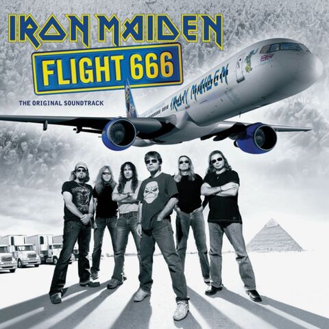 Виниловая пластинка. Iron Maiden — Flight 666