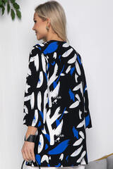 Блуза Блисс (черная) Б10303 LT Collection